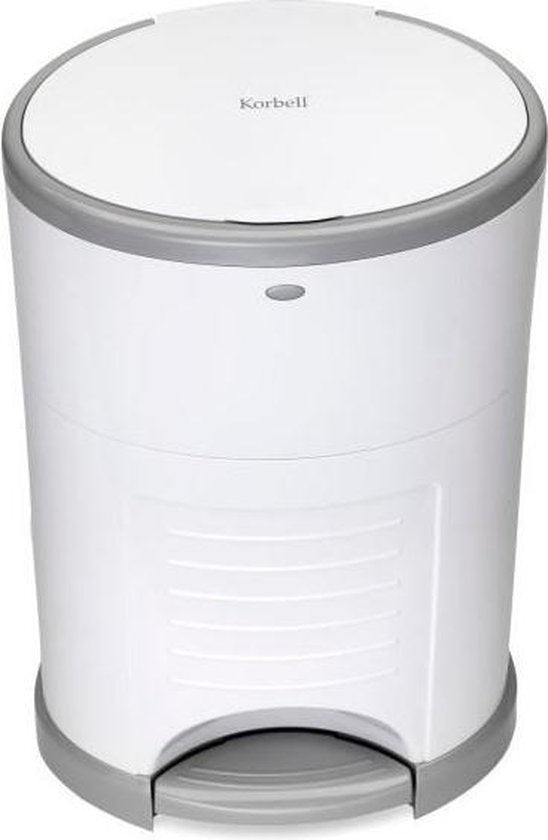 Korbell Diaper Pail - 15 liters - White - Packaging damaged