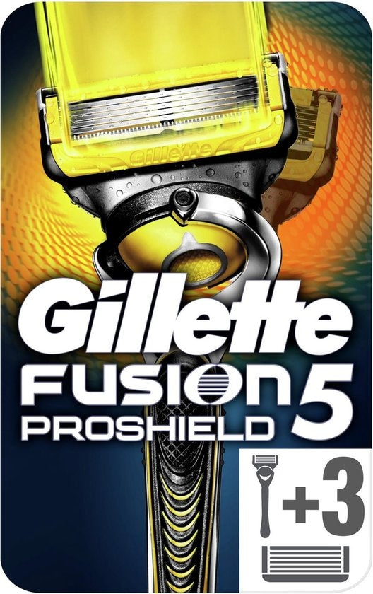 Gillette Fusion5 Proshield - Shaving System + 3 Razor Blades