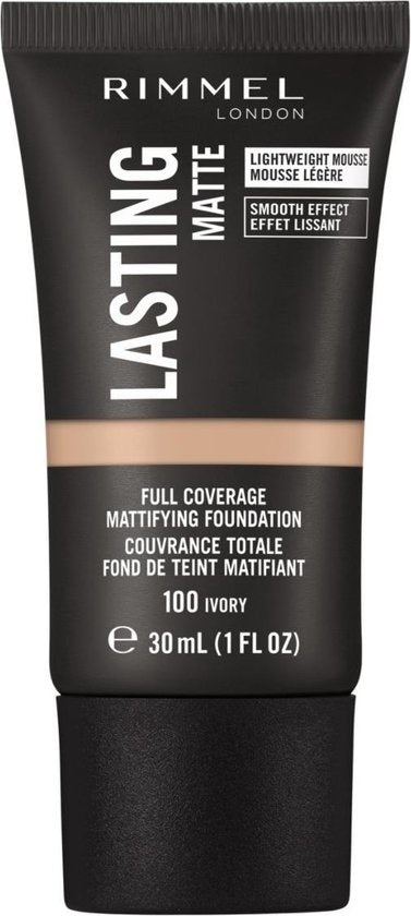 Rimmel London Lasting Matte Ivory 100 Foundation