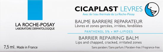 La Roche-Posay Cicaplast Lippen - Lippenbalsem voor Gebarsten, Geïrriteerde Lippen - 7,5 ml