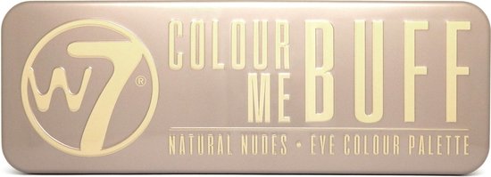 W7 Natural Nudes Eye Colour Palette - In The Buff - Oogschaduw Palet