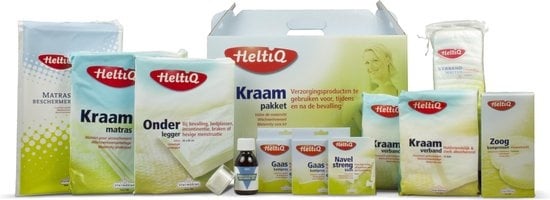 Heltiq maternity package - 18 pieces - Packaging damaged