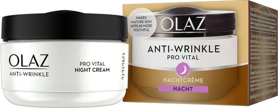 Olay Anti-Falten – Pro Vital – Feuchtigkeitsspendende Nachtcreme