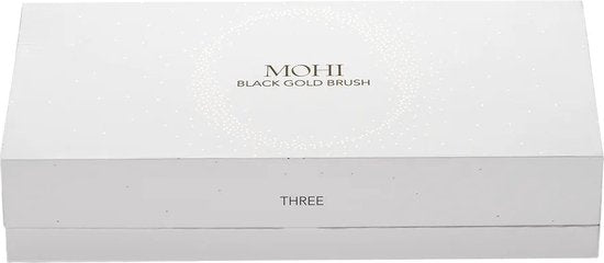 MOHI Black Gold Brush Größe Drei – Luxus-Haarbürste – Verpackung beschädigt