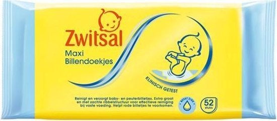 Zwitsal Maxi Baby Wipes - 52 pieces