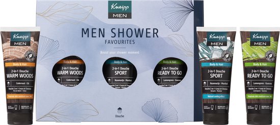 Kneipp Men - Shower Favourites Gift Set - Contents 3 x 75 ml - Packaging damaged
