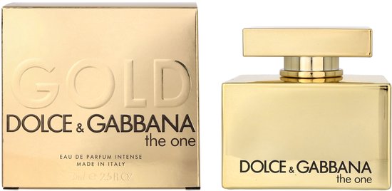 Dolce & Gabbana The One Gold Eau de parfum intense 75ml - Beschadigde Verpakking