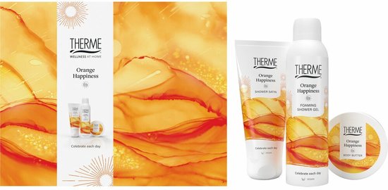 THERME Wellness Treatment Geschenkset - Orange Happiness