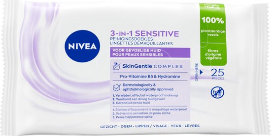 NIVEA Sensitive Reinigungstücher - 25 Stk.