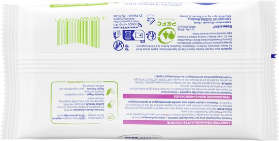 NIVEA Verzorgende Reinigingsdoekjes - Make-up Remover Doekjes  - 6 x 25 stuks