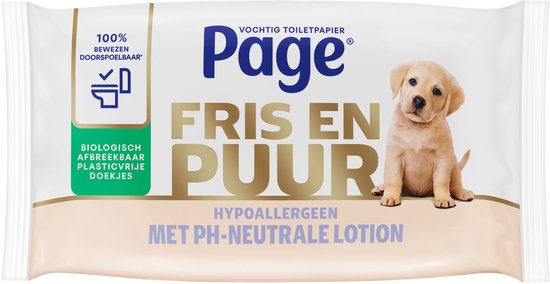 Page Vochtig Toiletpapier Puur 38 stuks