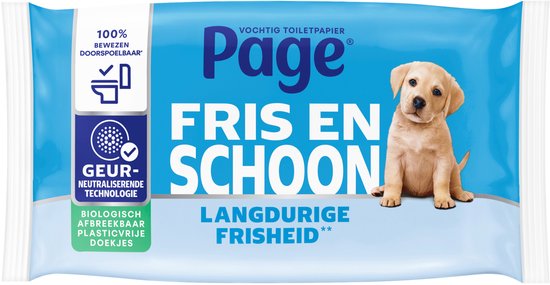 Page Moist Toilet Paper Completely Clean 38 pieces