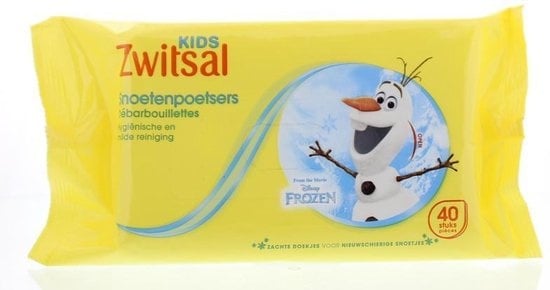 Zwitsal Snoetenpoetsers - Disney Frozen - 40 wipes