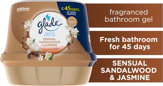 Glade Luchtverfrisser Gel Sandalwood & Jasmine 180 gr