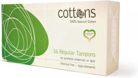 Cottons Regular Tampons – 16 Stück