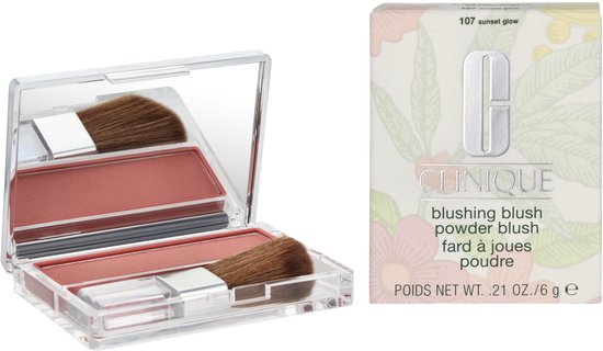 Clinique Blushing Blush Powder Blush - 107 Sunset Glow  6 gram