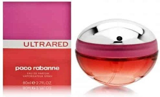 Paco Rabanne Ultrared Woman 80 ml Eau de Parfum – Damenparfüm – Beschädigte Verpackung