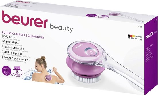 Beurer FC 55 Pureo Complete Cleansing Lichaamsborstel - Verpakking beschadigd