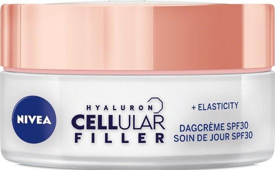 NIVEA Hyaluron CELLular Filler + Elasticity Tagescreme 50 ml – Verpackung beschädigt