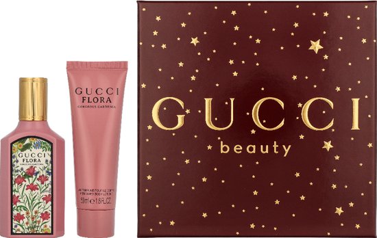 Gucci Flora Gorgeous Gardenia | 50 ml + 50 ml | Set 2 st  - Verpakking beschadigd