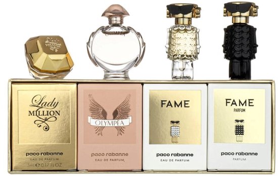Paco Rabanne Travel Retail Exclusive Giftset - Lady Million, Olympéa, Fame - cadeauset voor dames - Unisex