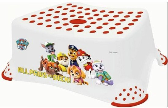Keeeper Paw Patrol Opstapje - Wit - Voor Toilettraining en Tandenpoetsen
