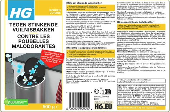 HG tegen stinkende vuilnisbakken 500gr