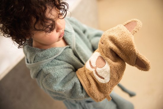 Jollein - Baby Washcloth Terrycloth - Jungle Jambo Cheetah 