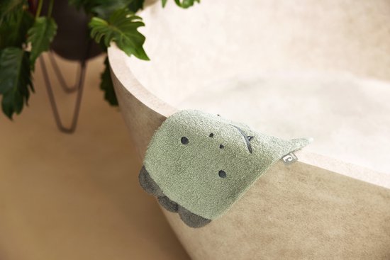 Jollein - Baby Washcloth Terrycloth - Jungle Jambo Croco 