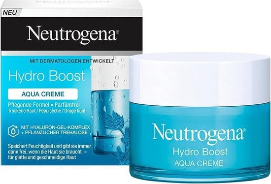 Neutrogena Hydro Boost Creme Gel Feuchtigkeitsspendende Gesichtscreme 50 ml – Verpackung beschädigt