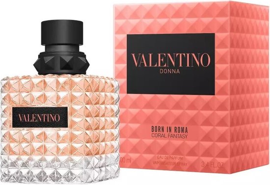 valentino donna born in roma coral fantasy parfum 100ml - damesparfum - Beschadigde verpakking