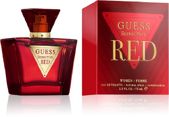 GUESS SEDUCTIVE RED FOR WOMEN EDT 75ML - Beschadigde Verpakking