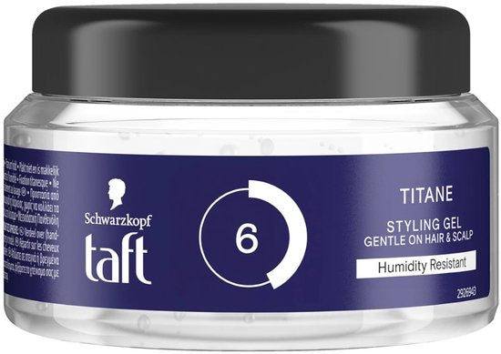 Taft Power gel titane pot 250 Milliliter Hold 6 -
