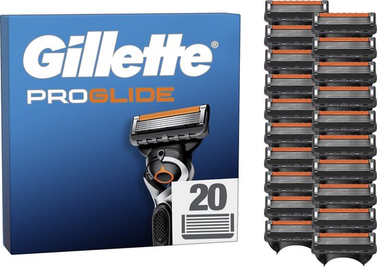 Gillette Fusion5 Proglide Herrenrasierklingen – 20 Gillette Nachfüllklingen – Beschädigte Verpackung