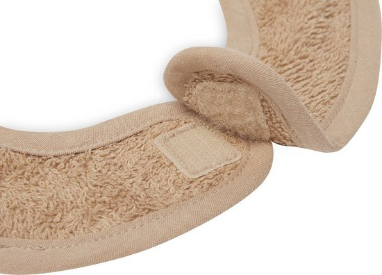 Jollein - Babylätzchen Frottee - Baumwolle - Mit Klettverschluss - Biscuit 