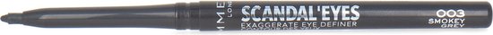 Rimmel London Exaggerate Full Color Eye Definer - Eye Pencil - 003 Smokey Gray