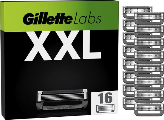Gillette Labs Scheermesjes voor Mannen - van de makers van Gillette Fusion - 16 stuks