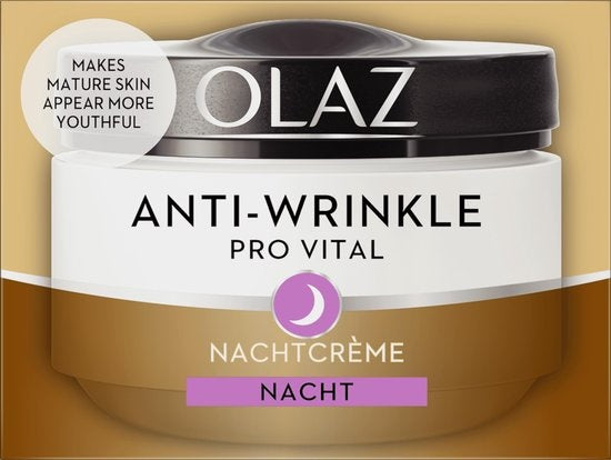 Olay Anti-Falten – Pro Vital – Feuchtigkeitsspendende Nachtcreme