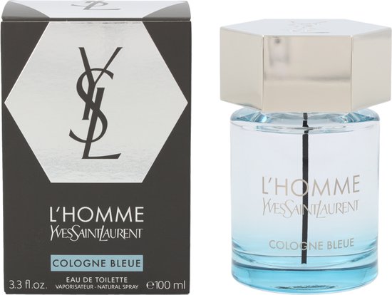 Yves Saint Laurent L'Homme Cologne Bleue 100 ml Eau de Toilette – Herrenparfüm – Beschädigte Verpackung