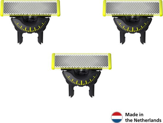 Philips OneBlade 360 Blade - Vervangmesjes - Scheermesjes - 3 stuks - QP430/50 - Verpakking beschadigd