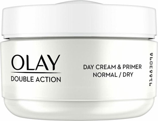 Olay Double Action – Feuchtigkeitsspendende Tagescreme und Grundierung – 50 ml