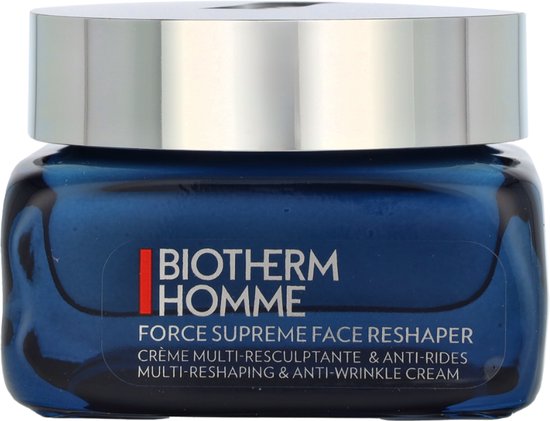 Biotherm Homme Force Supreme Face Reshaper - For Men - Anti-Aging Face Cream - Pro-Xylane - Creatine - 50ml - Damaged packaging
