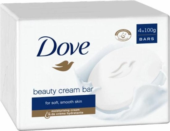 Dove Original Beauty Cream Bar - 4 x 100 gr - Soap