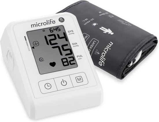 Microlife BP B1 Classic - Bovenarm Bloeddrukmeter - Klinisch Gevalideerd - Nr. 1 bij Huisartsen