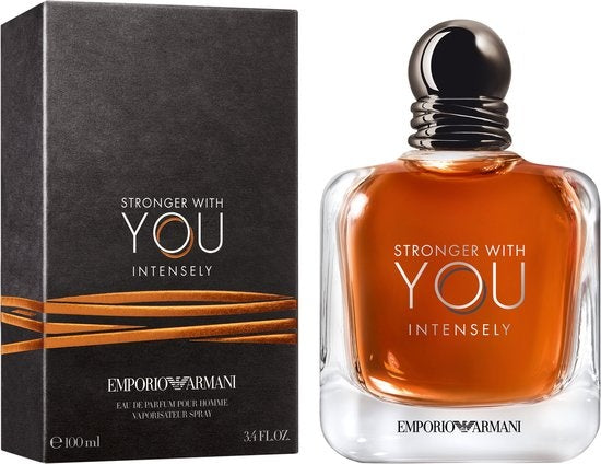 Emporio Armani Stronger with You Intensely Eau de Parfum - Herengeur - 100ml- Beschadigde verpakking