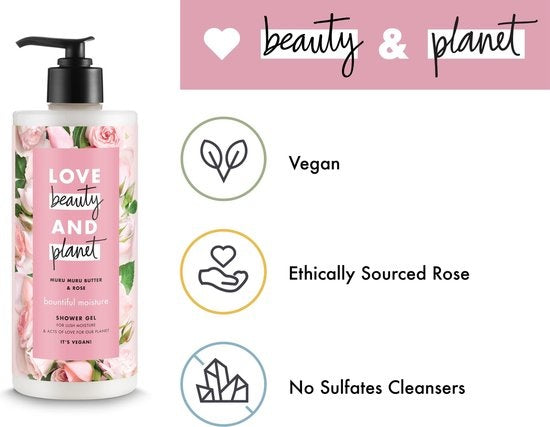 Love Beauty and Planet Duschgel Bountiful Moisture – 500 ml