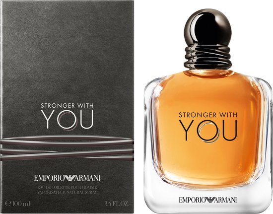 Emporio Armani Stronger With You 100 ml Eau de Toilette - Herenparfum