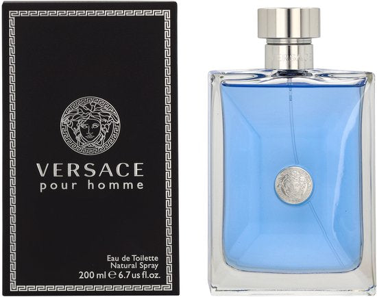 Versace pour Homme - 200 ml - eau de toilette spray - men's fragrance - Damaged Packaging