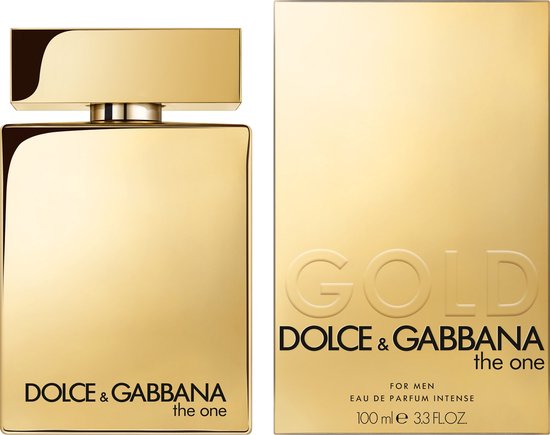 Dolce & Gabbana The One For Men Gold Eau de parfum spray intense 100ml - Beschadigde Verpakking