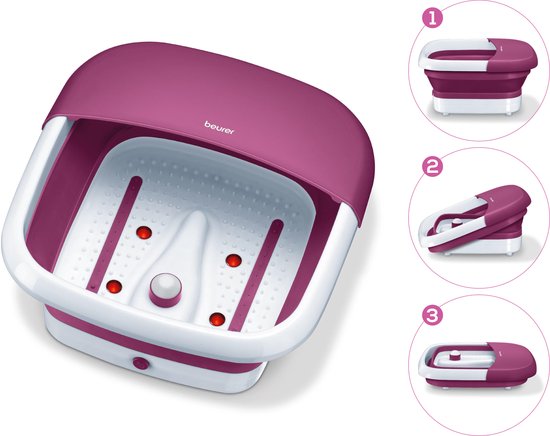 Beurer FB 30 Elektrisch voetenbad - Voetmassage - Inklapbaar / opvouwbaar